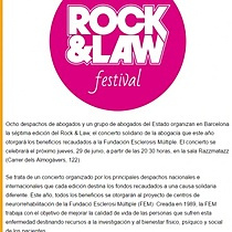 Manel Fuentes participar en Rock&Law, el concierto benfico de la abogaca